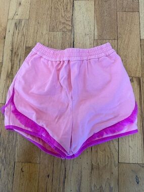 TIA CIBANI girls fleece & ruffle shorts